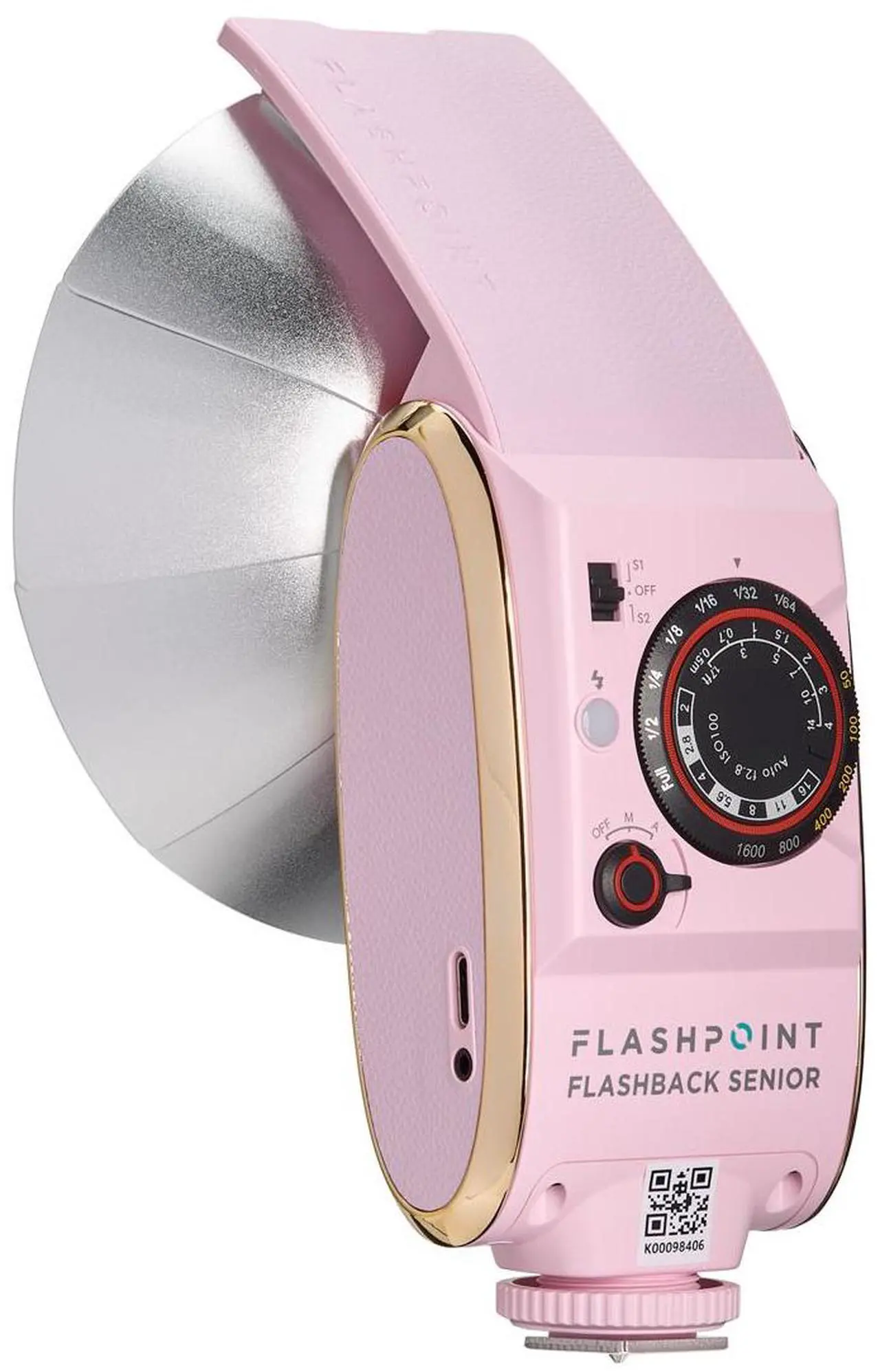 Alt view image 5 of 7 - Flashpoint FlashBack Senior On-Camera Flash, Pink