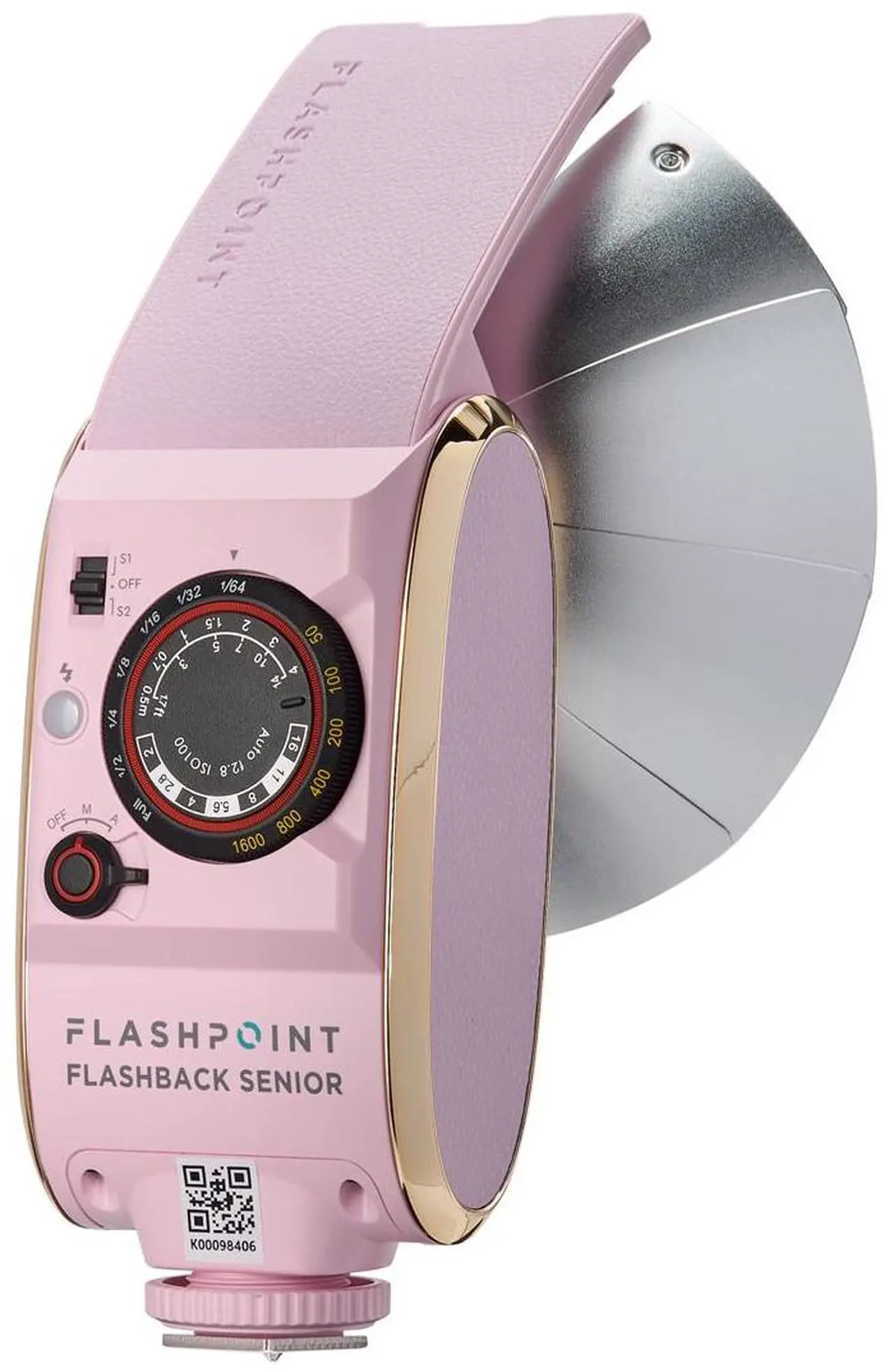 Alt view image 7 of 7 - Flashpoint FlashBack Senior On-Camera Flash, Pink