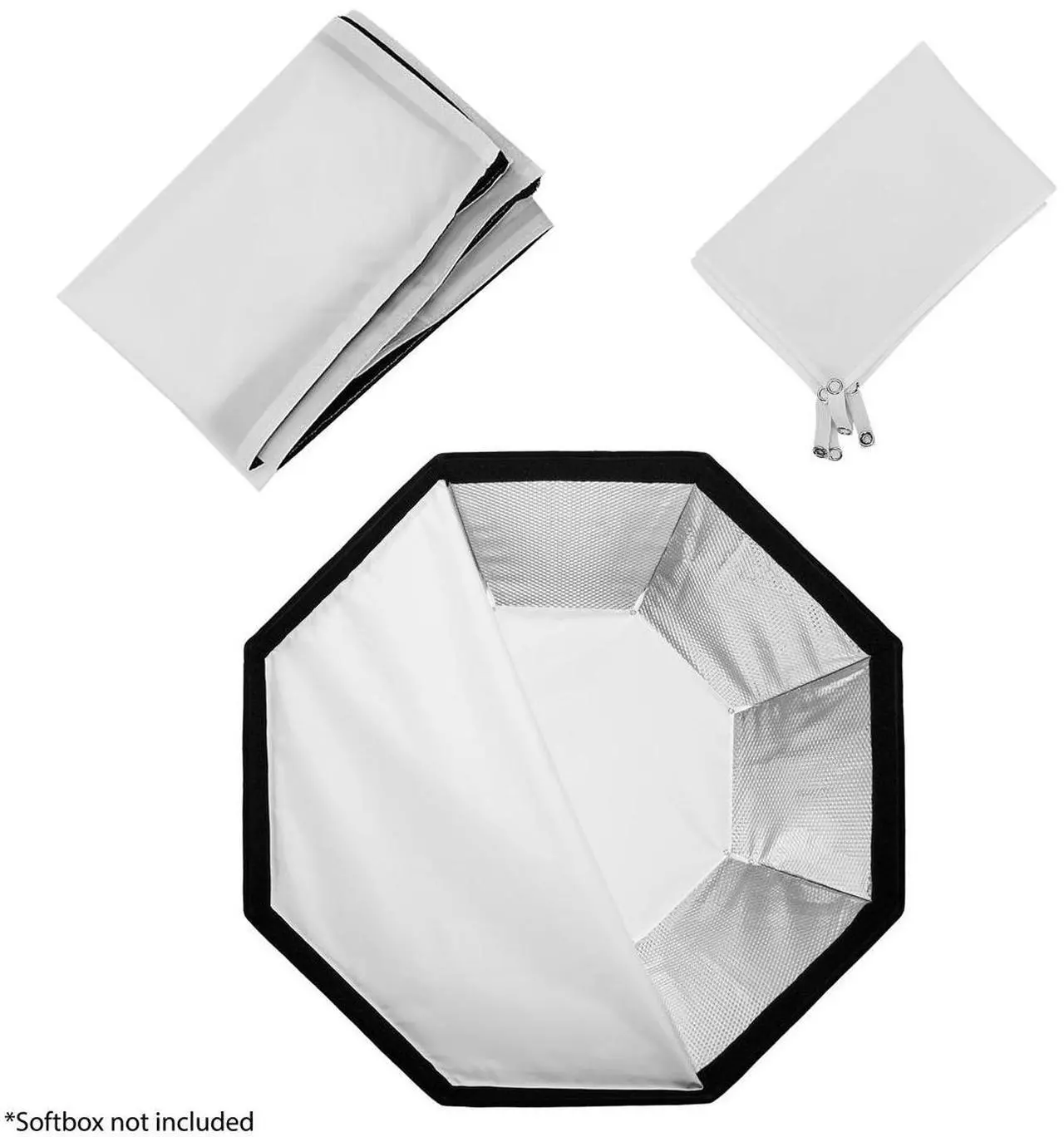 Alt view image 2 of 2 - Glow Diffuser Set for Parasnap 24" Beauty Dish #DF-PSB-24