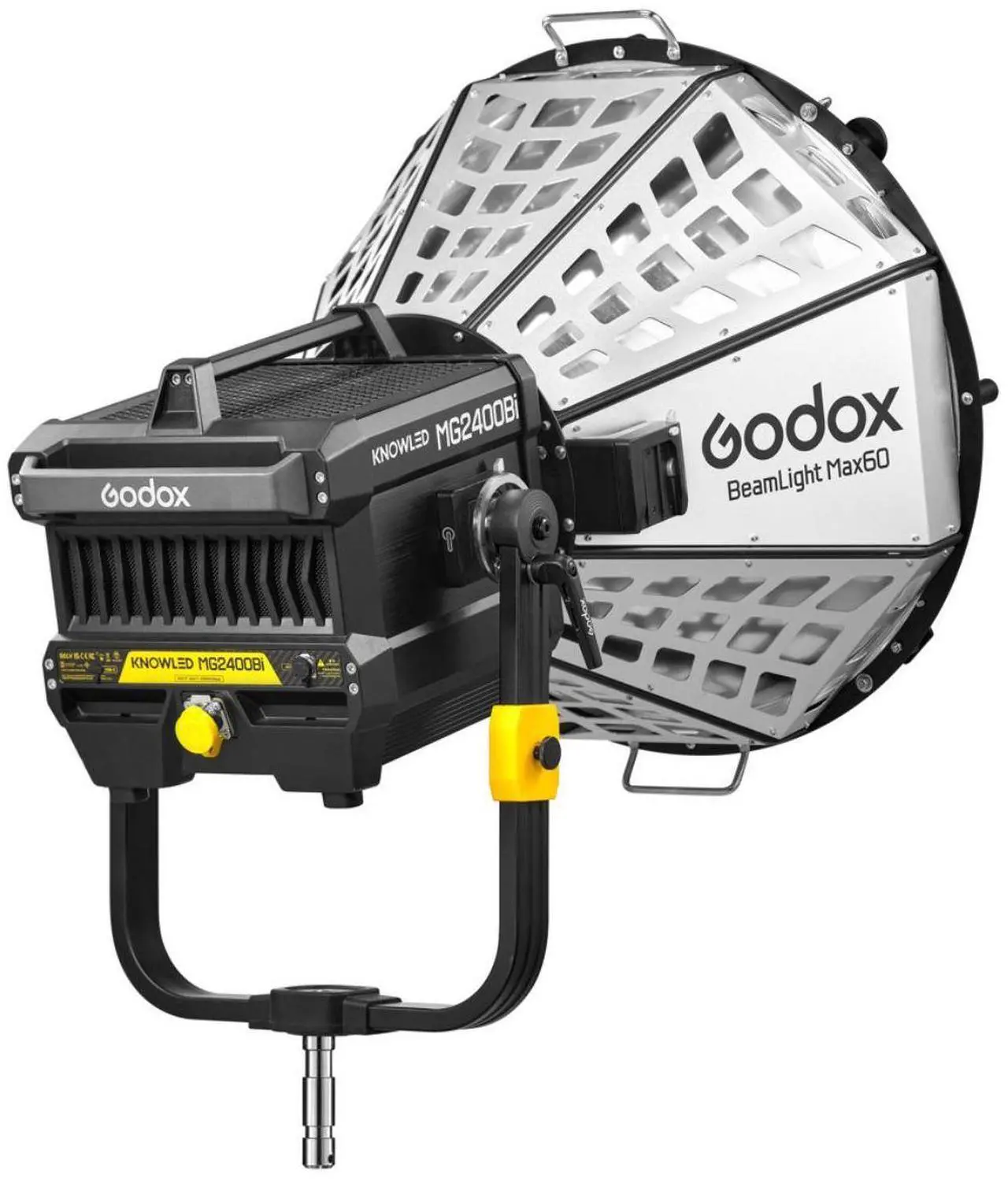 Alt view image 4 of 7 - Godox BeamLight Max60 Reflector for MG2400Bi, MG1200Bi & MG1200R (G-Mount)