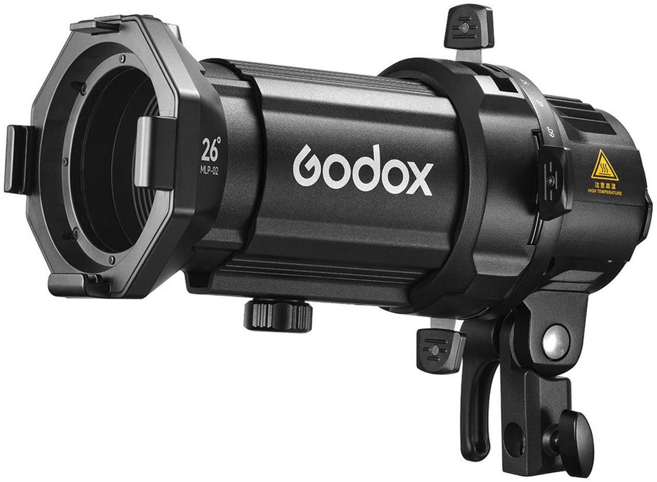Main image of Godox Projection Attachment with 26 Degree Lens for ML30 and ML60 LED Lights