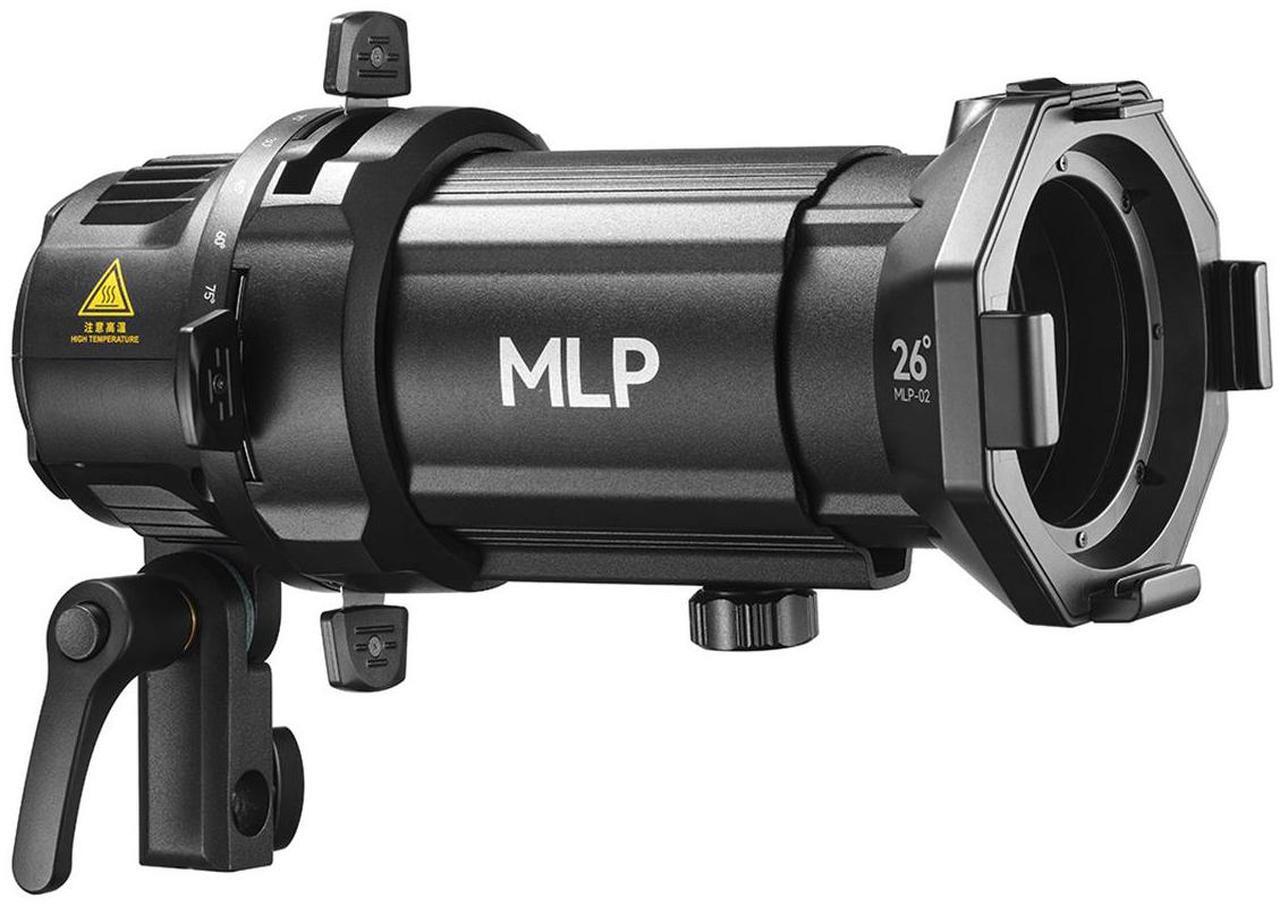 Alt view image 2 of 4 - Godox Projection Attachment with 26 Degree Lens for ML30 and ML60 LED Lights