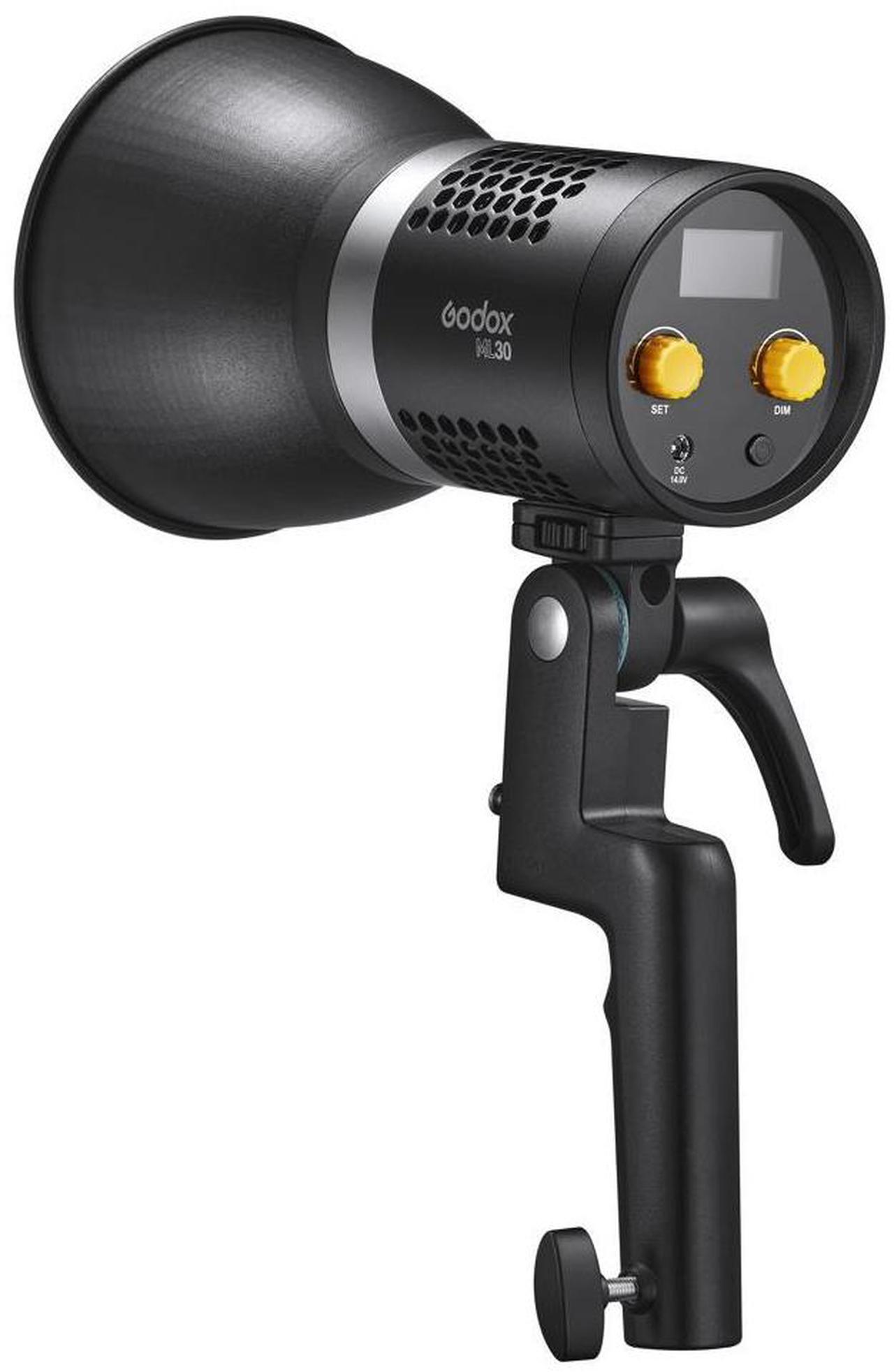 Alt view image 7 of 7 - Godox ML30 30W Dainty LED light