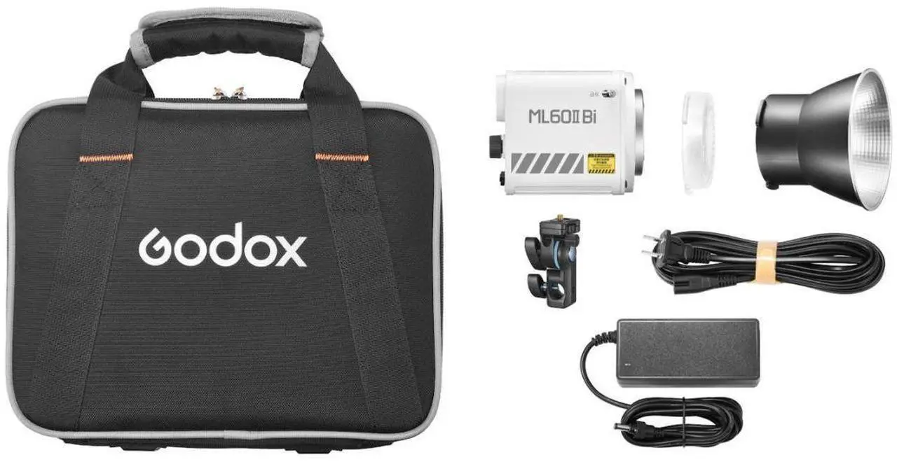 Main image of Godox ML60II Bi 60W 2800-6500K Ultra-Compact Handheld COB LED Video Light (White)