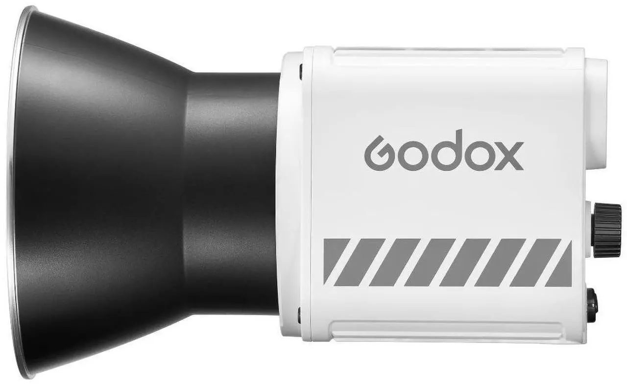 Alt view image 6 of 7 - Godox ML60II Bi 60W 2800-6500K Ultra-Compact Handheld COB LED Video Light (White)