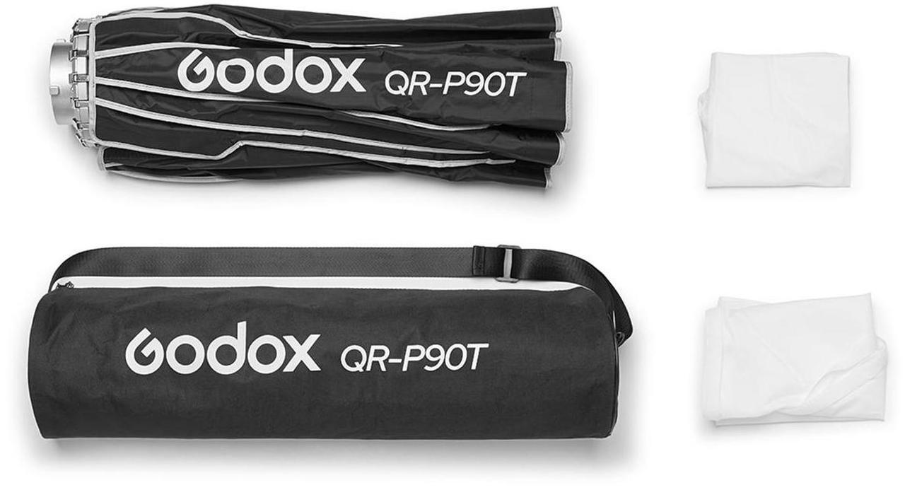 Alt view image 5 of 5 - Godox QR-P90T 35.4" Quick Release Parabolic Softbox with Bowens Mount