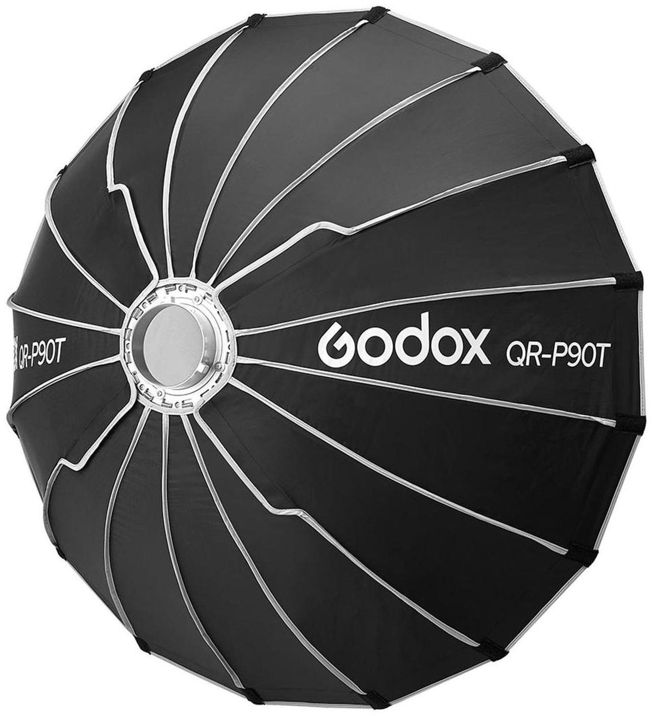 Alt view image 4 of 5 - Godox QR-P90T 35.4" Quick Release Parabolic Softbox with Bowens Mount