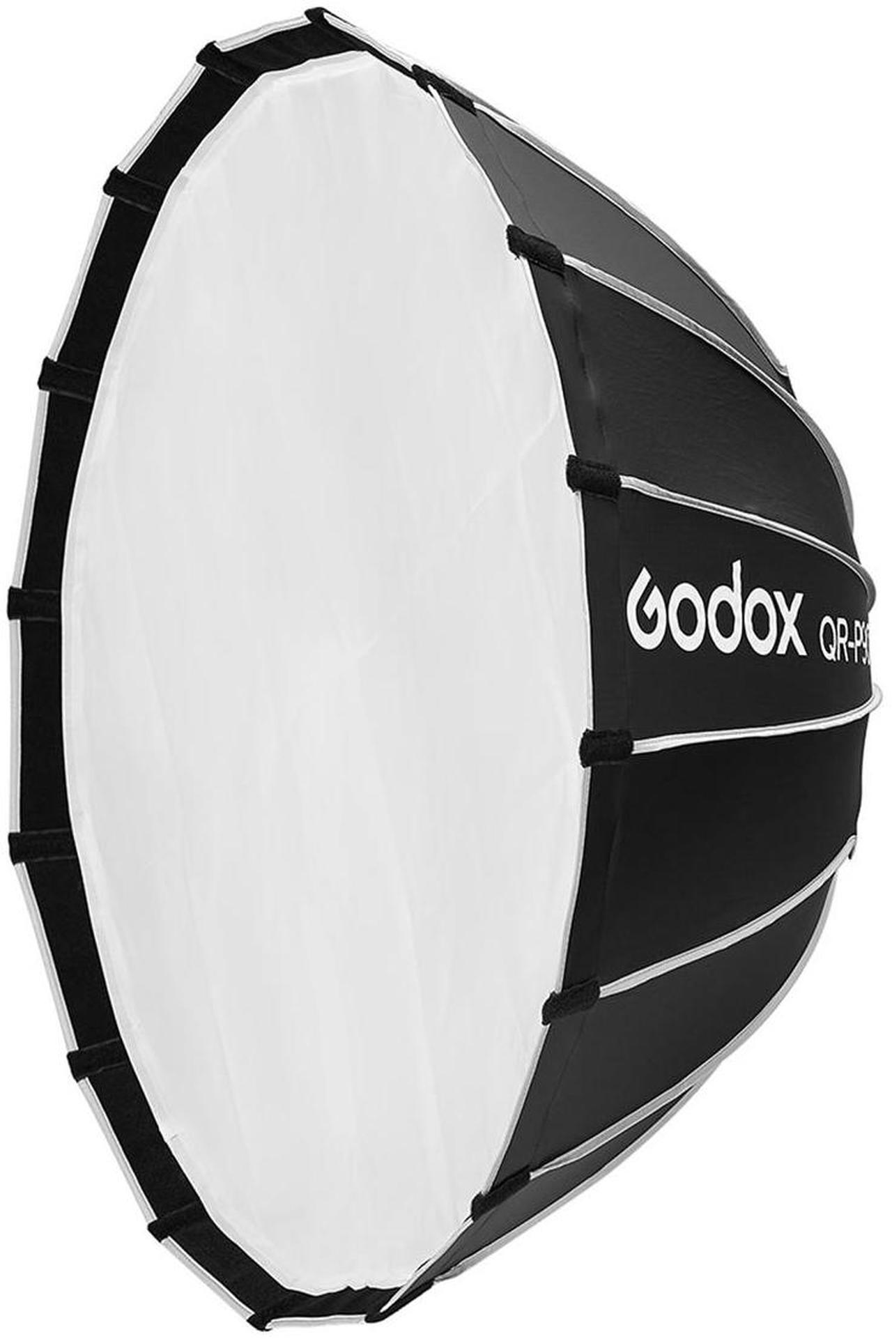 Alt view image 2 of 5 - Godox QR-P90T 35.4" Quick Release Parabolic Softbox with Bowens Mount