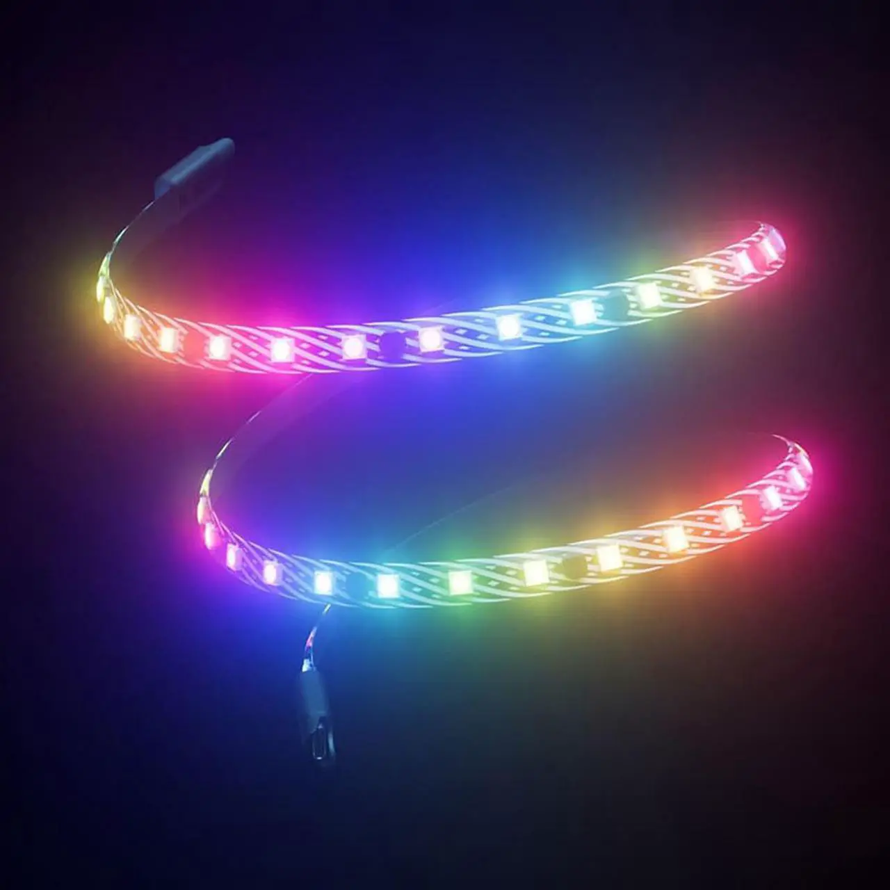 Alt view image 5 of 7 - HYTE LS10 13" ARGB LED Light Strip, 3-Pack with NP50 Controller #ACCHYTELS10B3NP