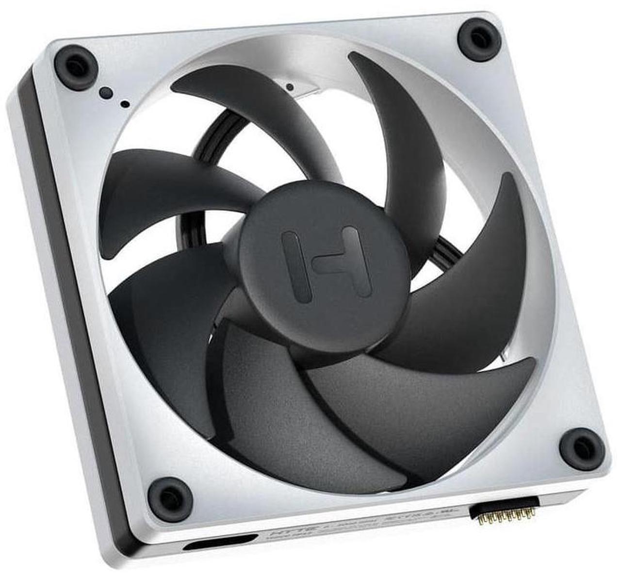 Alt view image 2 of 7 - HYTE THICC FP12 120mm Case Fan with Nexus Portal NP50 Controller, 3-Pack, White
