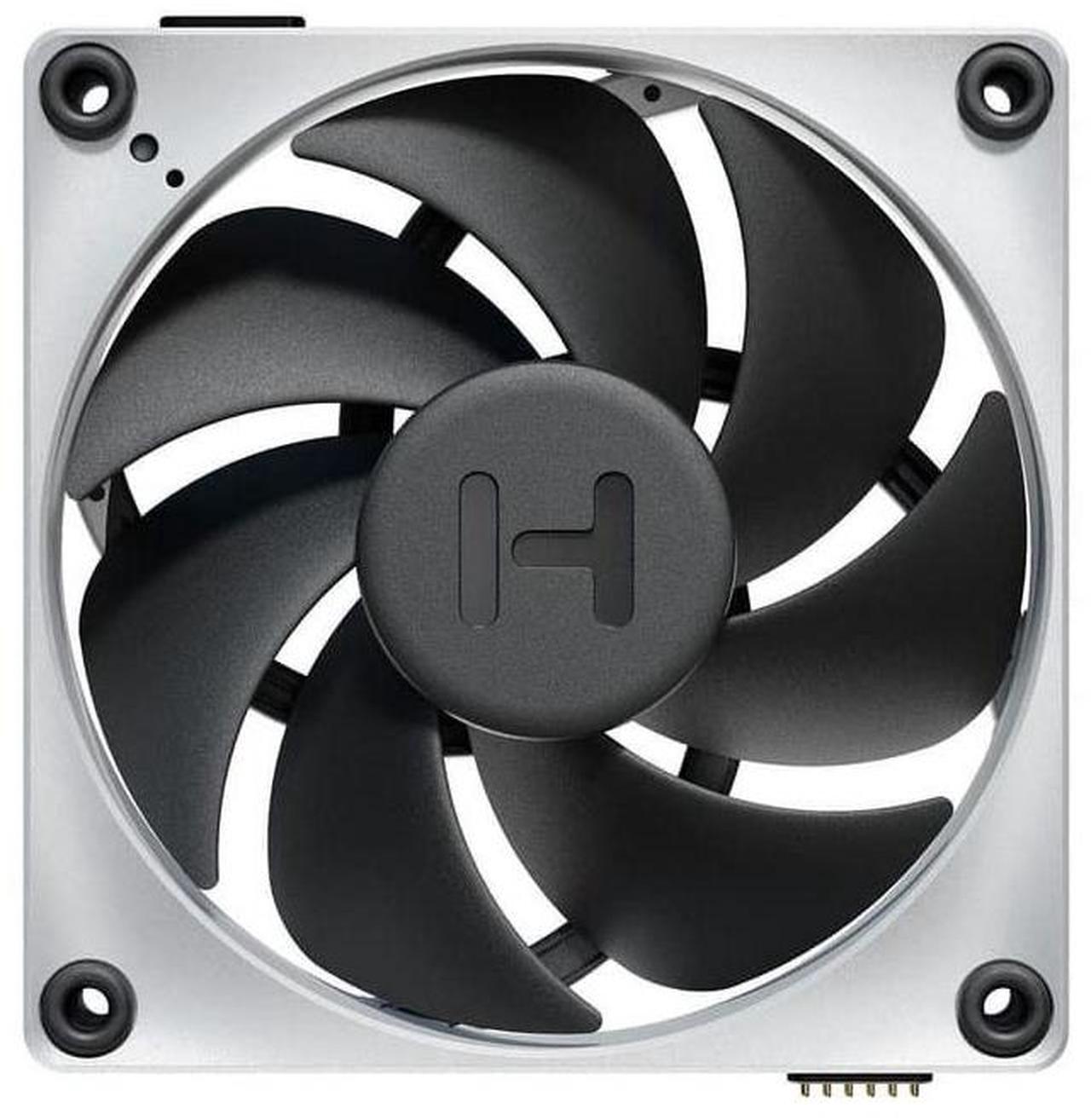 Alt view image 4 of 7 - HYTE THICC FP12 120mm Case Fan with Nexus Portal NP50 Controller, 3-Pack, White