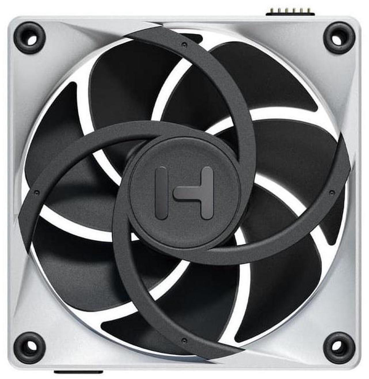 Alt view image 5 of 7 - HYTE THICC FP12 120mm Case Fan with Nexus Portal NP50 Controller, 3-Pack, White