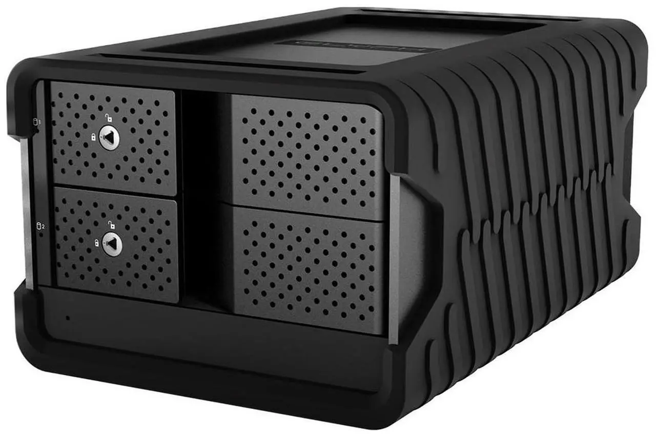 Alt view image 2 of 8 - Glyph, 24TB Blackbox PRO RAID, Enterprise Class, Thunderbolt 3