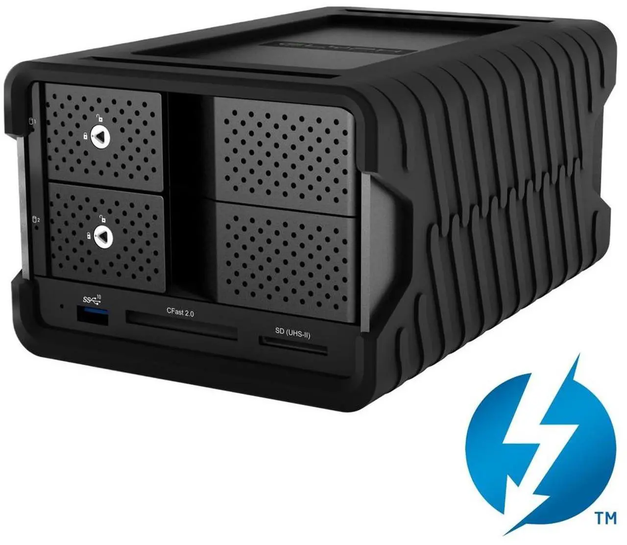 Alt view image 3 of 8 - Glyph, 24TB Blackbox PRO RAID, Enterprise Class, Thunderbolt 3