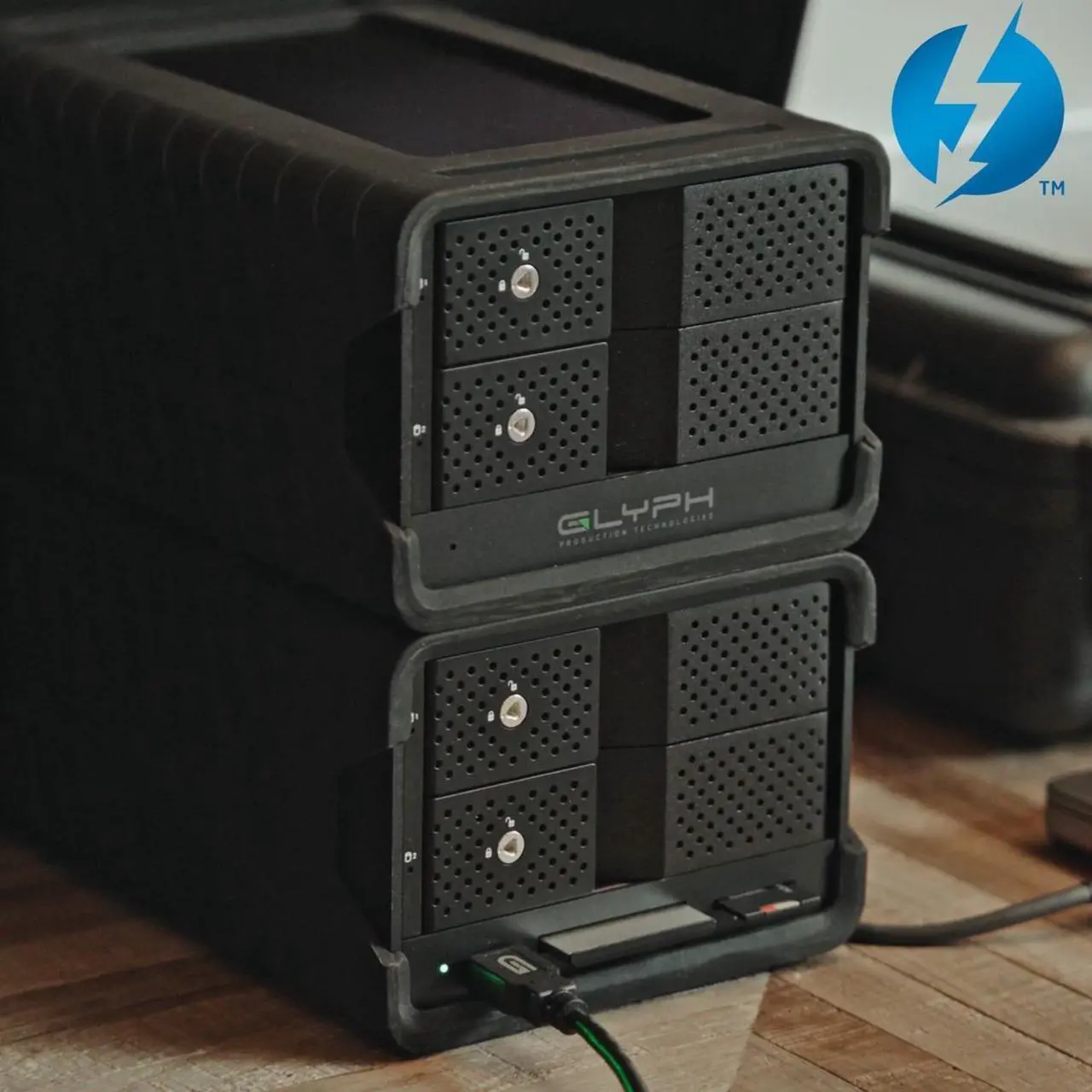 Alt view image 5 of 8 - Glyph, 24TB Blackbox PRO RAID, Enterprise Class, Thunderbolt 3