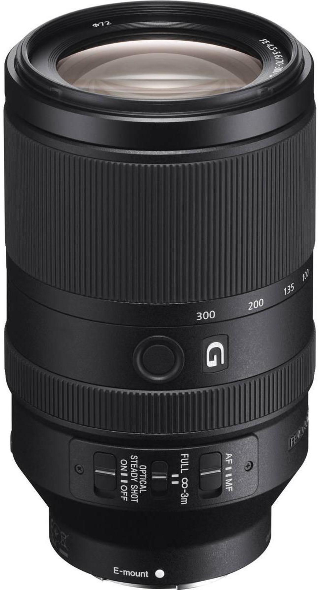Alt view image 2 of 7 - Sony FE 70-300mm f/4.5-5.6 G OSS Lens for Sony E with Accessories Kit