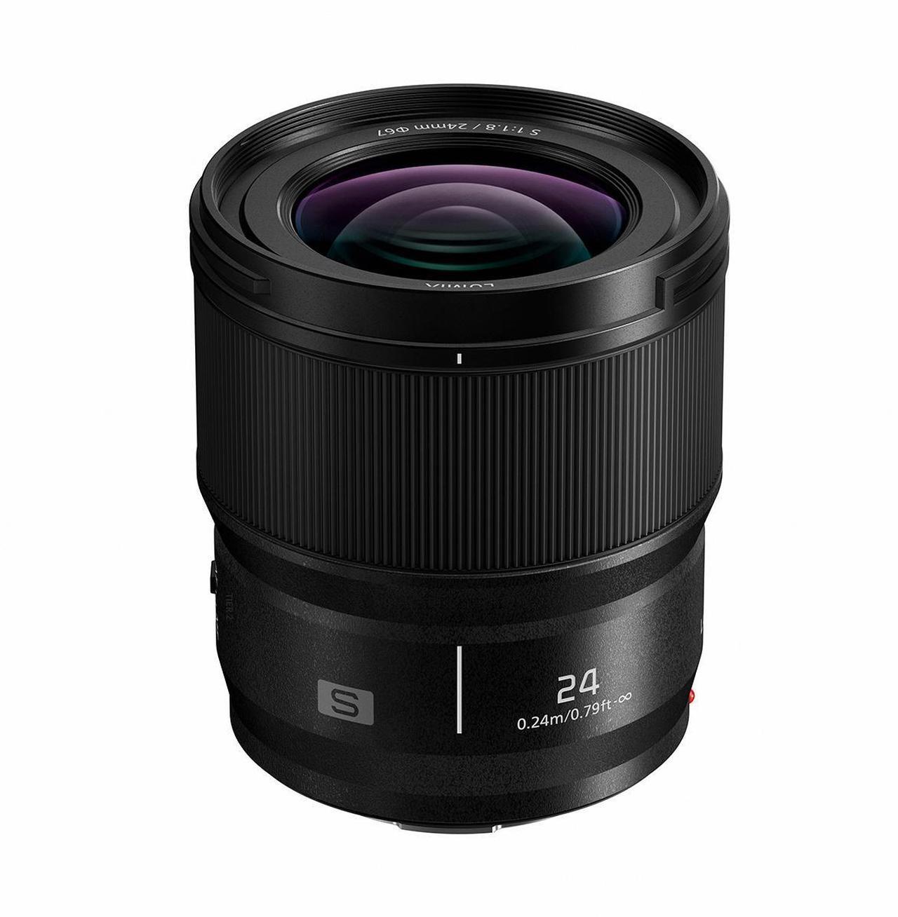 Alt view image 2 of 7 - Panasonic LUMIX S 24mm f/1.8 Lens for L Mount with Zoom-Mini TTL R2 Flash Kit