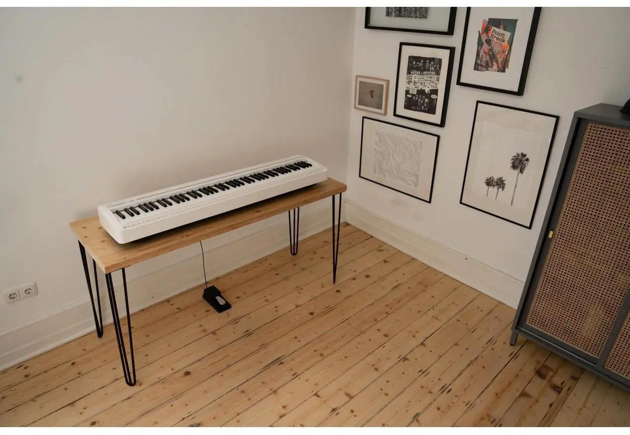 Alt view image 5 of 8 - Kawai ES120 88-Key Digital Piano With Speakers White