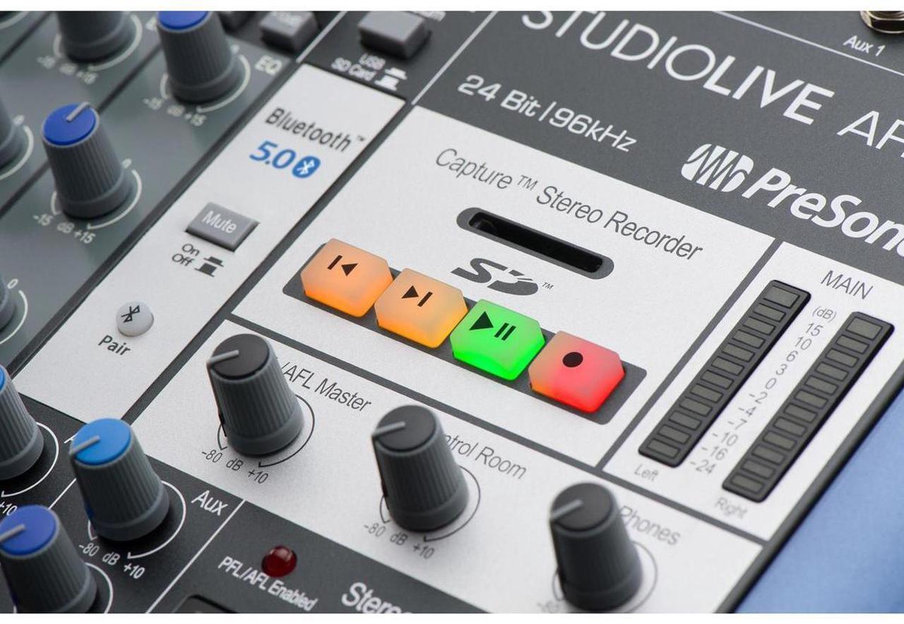 Alt view image 9 of 9 - PreSonus StudioLive AR12c 12-Channel USB-C Compatible Hybrid Audio Interface