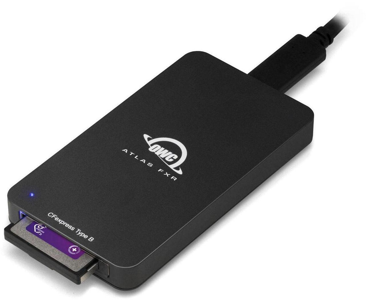 Alt view image 7 of 8 - OWC ATLAS FXR THUNDERBOLT (USB-C) + USB CFEXPRESS CARD READER