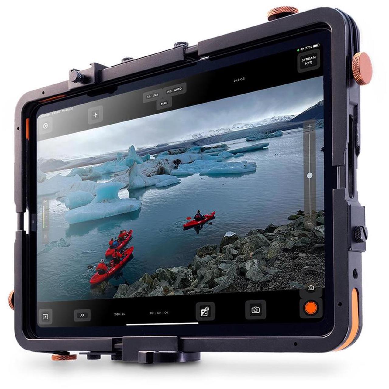 Alt view image 3 of 7 - Padcaster AIO Video Production Studio Teleprompter Kit for iPad Pro 9.7-12.9"