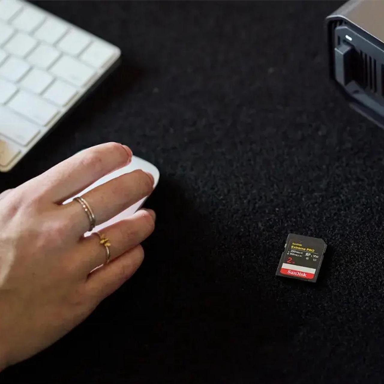 Alt view image 5 of 11 - SanDisk Extreme Pro 2TB Secure Digital Extended Capacity (SDXC) Memory Card Model SDSDXXD-2T00-GN4IN
