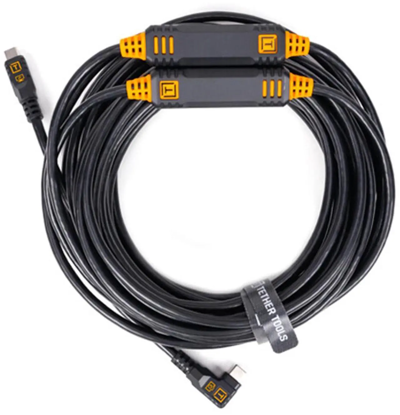 Alt view image 2 of 7 - Tether Tools TetherGuard LeverLock Plate and 31' USB-C Straight to RA Cable
