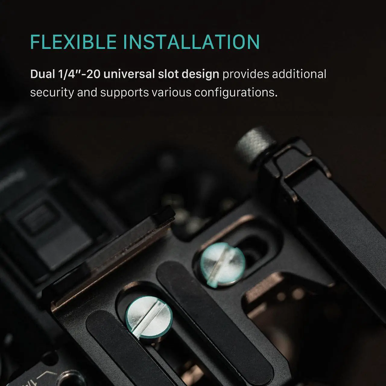 Alt view image 7 of 7 - Tilta Universal SSD Drive Holder V2, Black #TA-USDH2-B