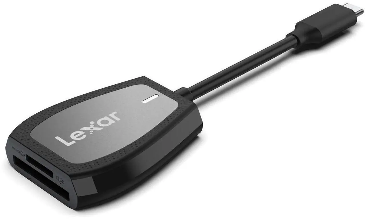 Alt view image 5 of 16 - Lexar Professional USB Type-C Dual-Slot Card Reader