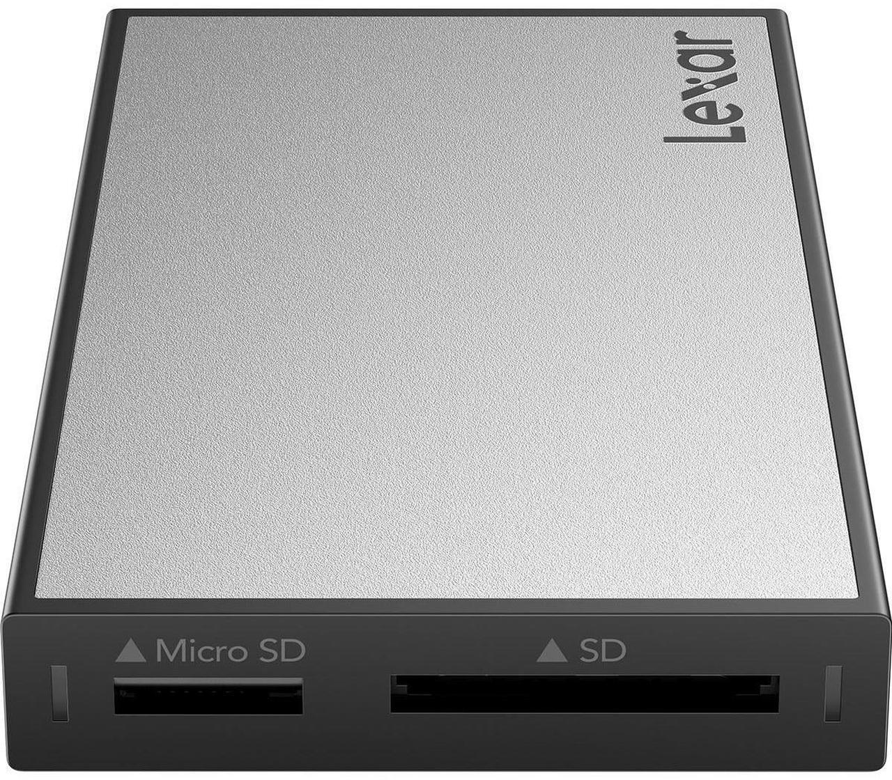 Alt view image 4 of 5 - Lexar Professional Workflow SD/microSD UHS-II Card Reader #LPWF710N-4ANGL