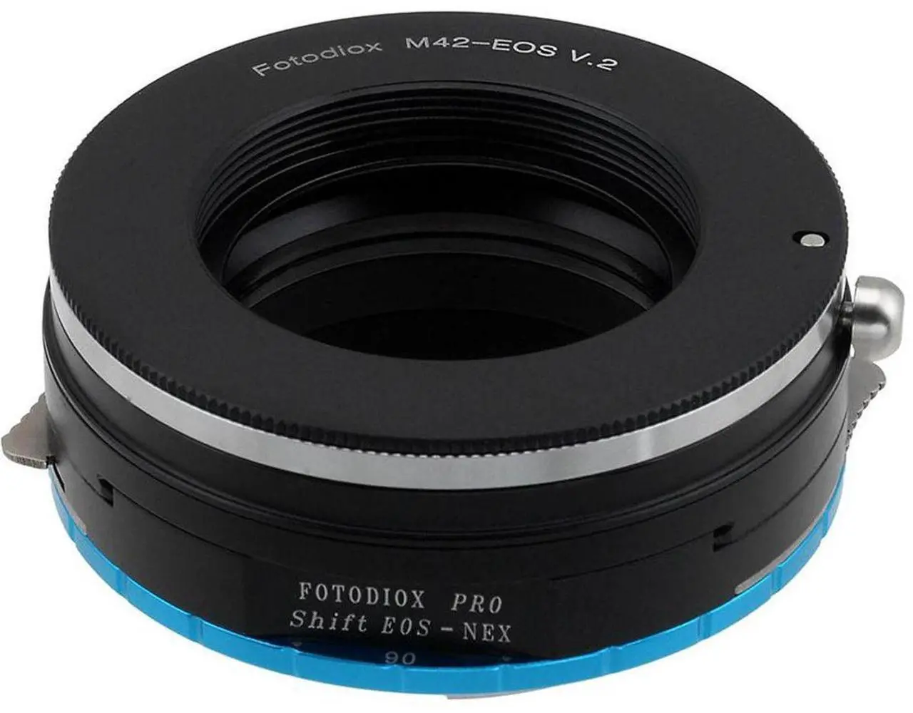 Alt view image 2 of 5 - Fotodiox Pro Lens Mount Shift Adapter for M42 Type 2 (42mm x1 Screw Mount) to Sony Alpha E-Mount Mirrorless Camera Body