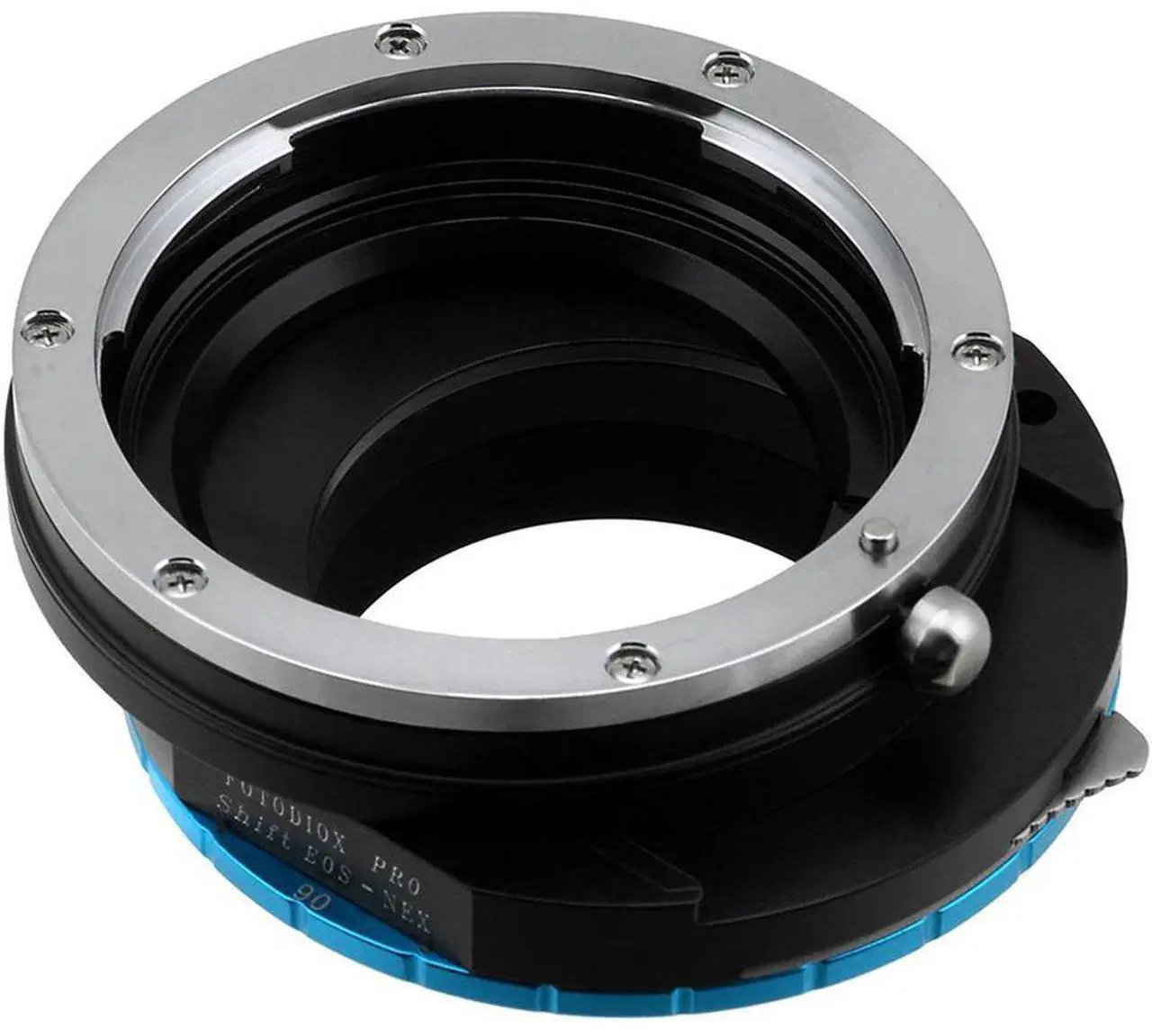 Alt view image 3 of 5 - Fotodiox Pro Lens Mount Shift Adapter for M42 Type 2 (42mm x1 Screw Mount) to Sony Alpha E-Mount Mirrorless Camera Body