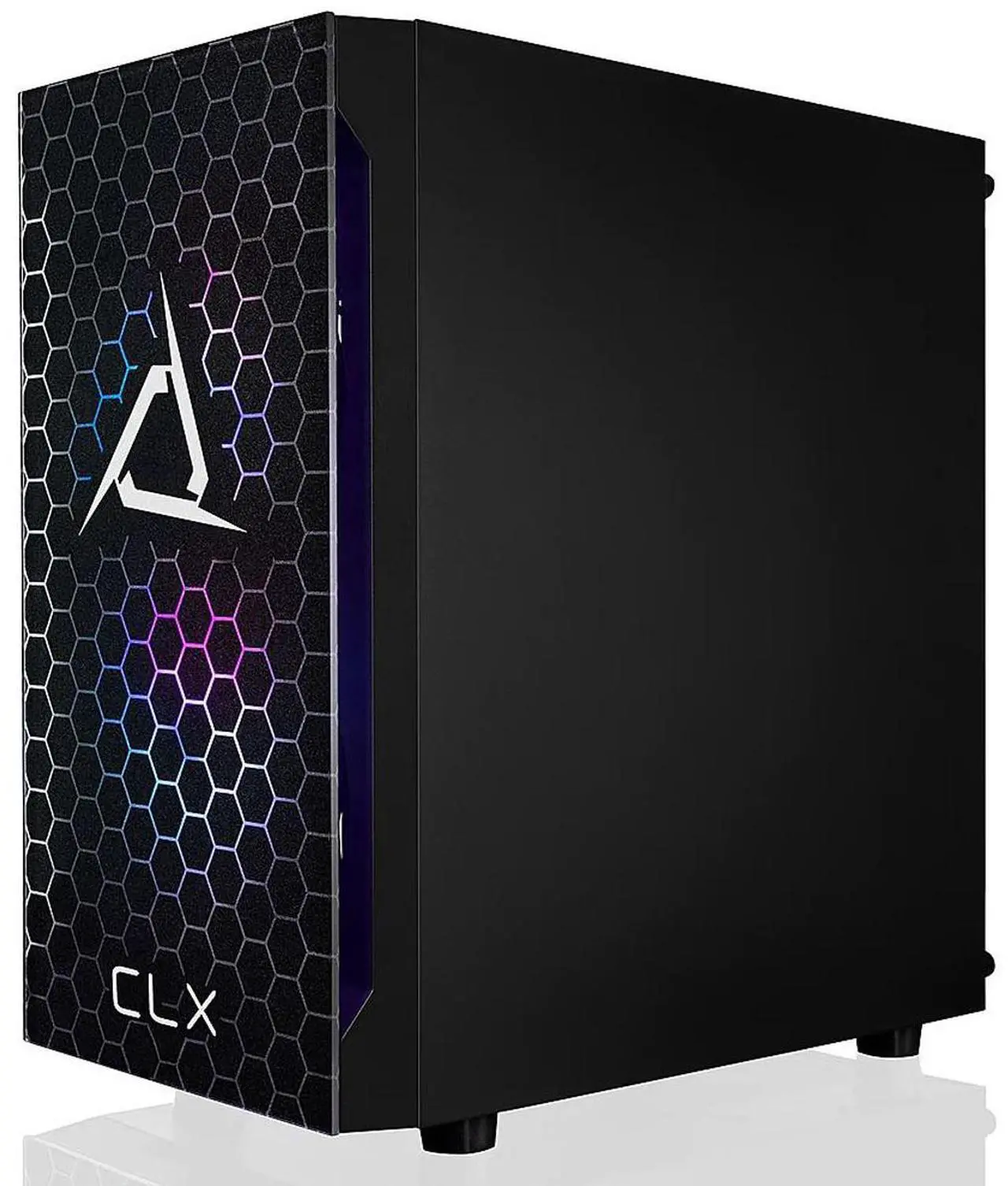 Alt view image 12 of 12 - CLX SET Gaming Desktop - AMD Ryzen 5 5600 3.5GHz 6-Core Processor, 16GB DDR4 Memory, Radeon RX 6600 8GB GDDR6 Graphics 500GB NVMe M.2 SSD, 2TB HDD, WiFi, Win 11 Home 64-bit