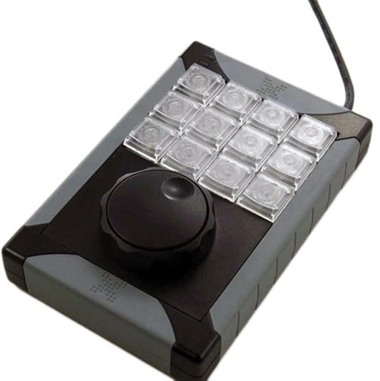 Alt view image 9 of 12 - X-keys XK-12 + Jog & Shuttle Programmable USB Keyboard