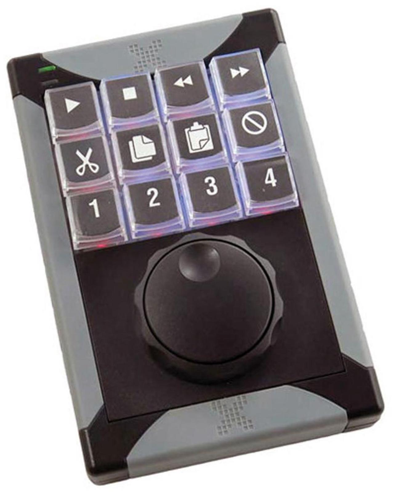 Alt view image 8 of 12 - X-keys XK-12 + Jog & Shuttle Programmable USB Keyboard