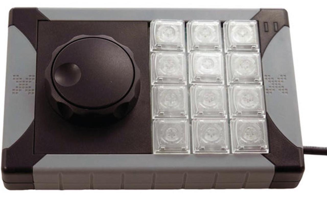Alt view image 10 of 12 - X-keys XK-12 + Jog & Shuttle Programmable USB Keyboard