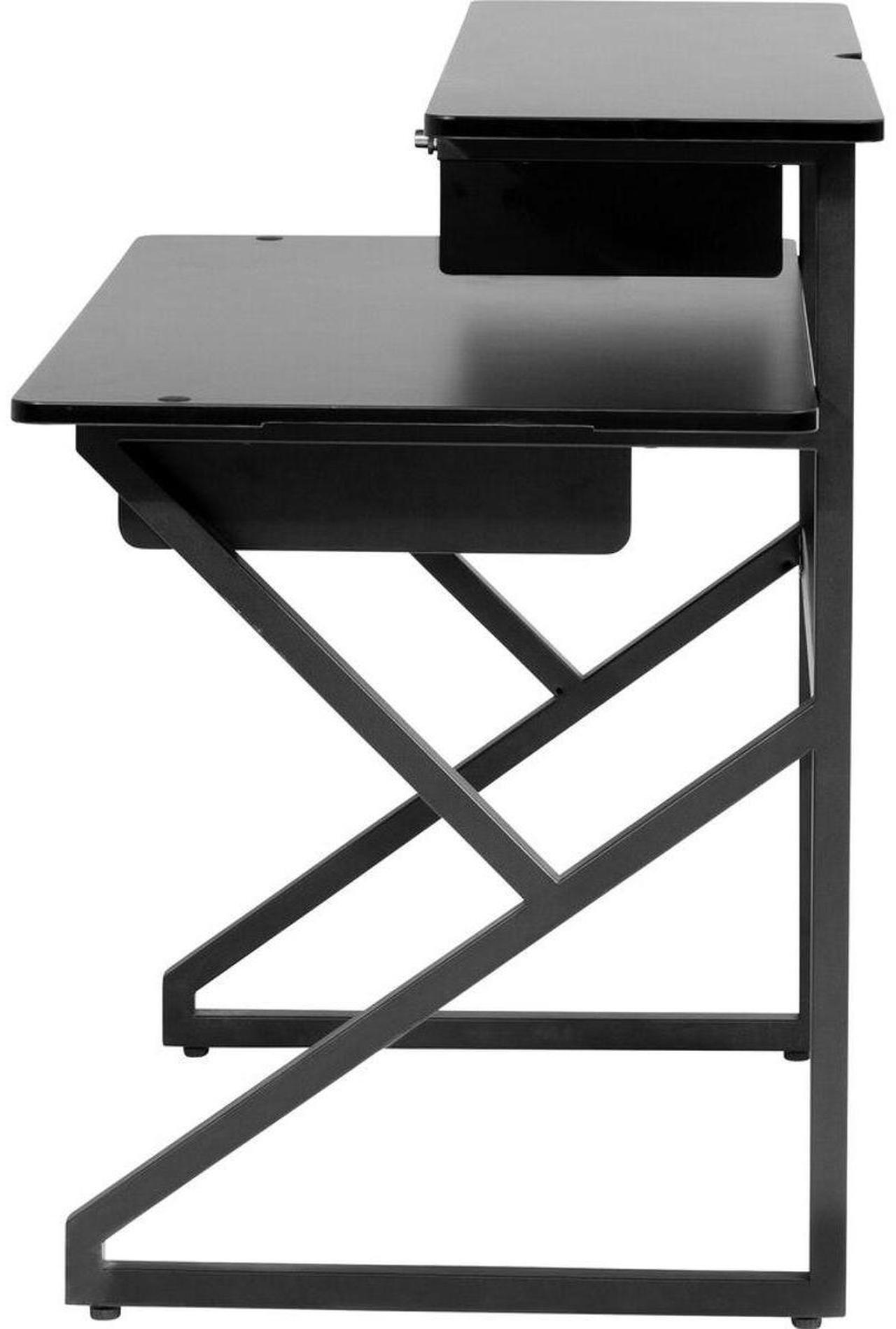 Alt view image 6 of 7 - Gator Cases Content Creator Series Main Desk, Black #GFW-DESK-MAIN