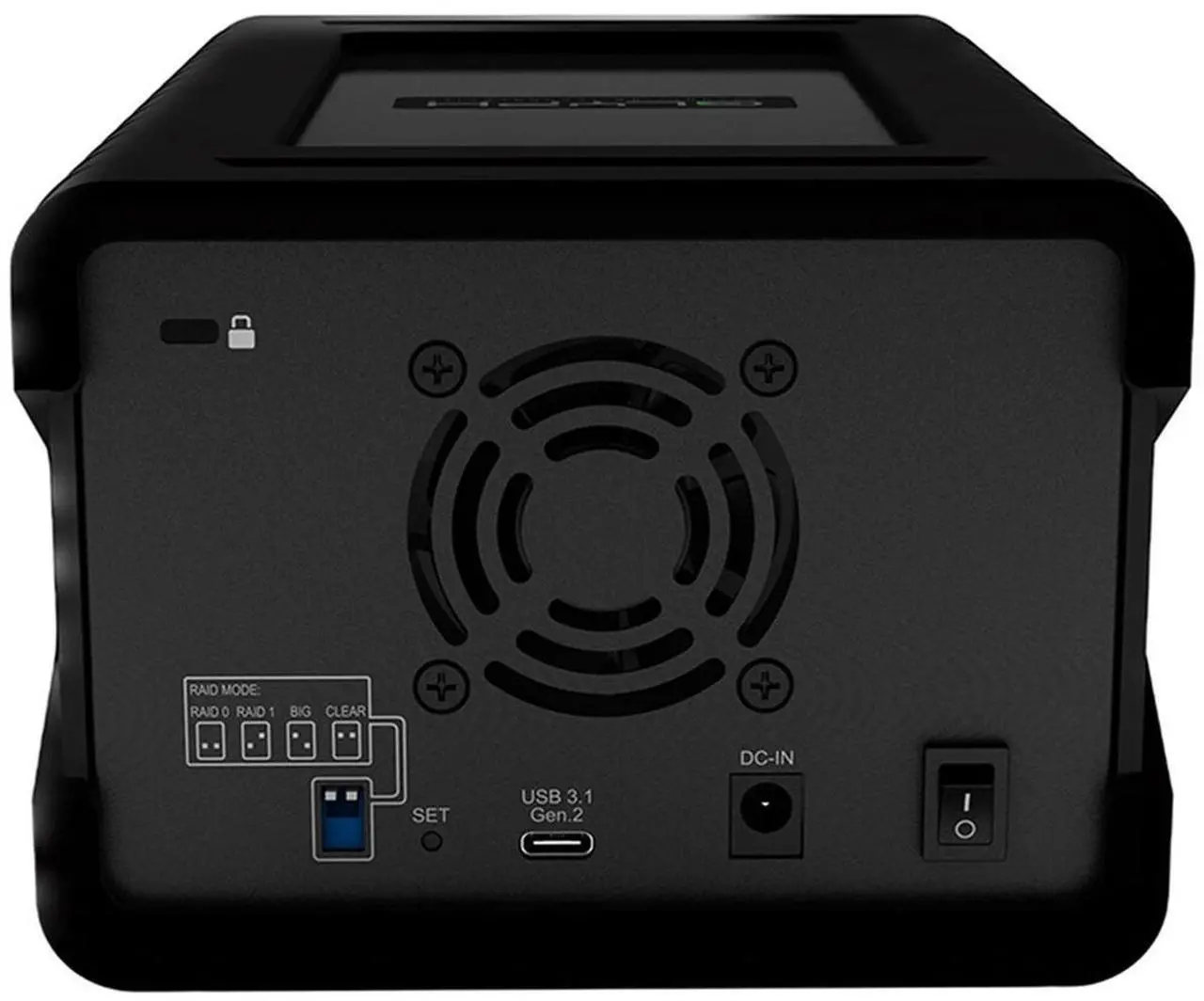 Alt view image 2 of 3 - Glyph Technologies Blackbox PRO RAID 44TB (2x22TB) USB-C 3.2 Gen 2 RAID Array