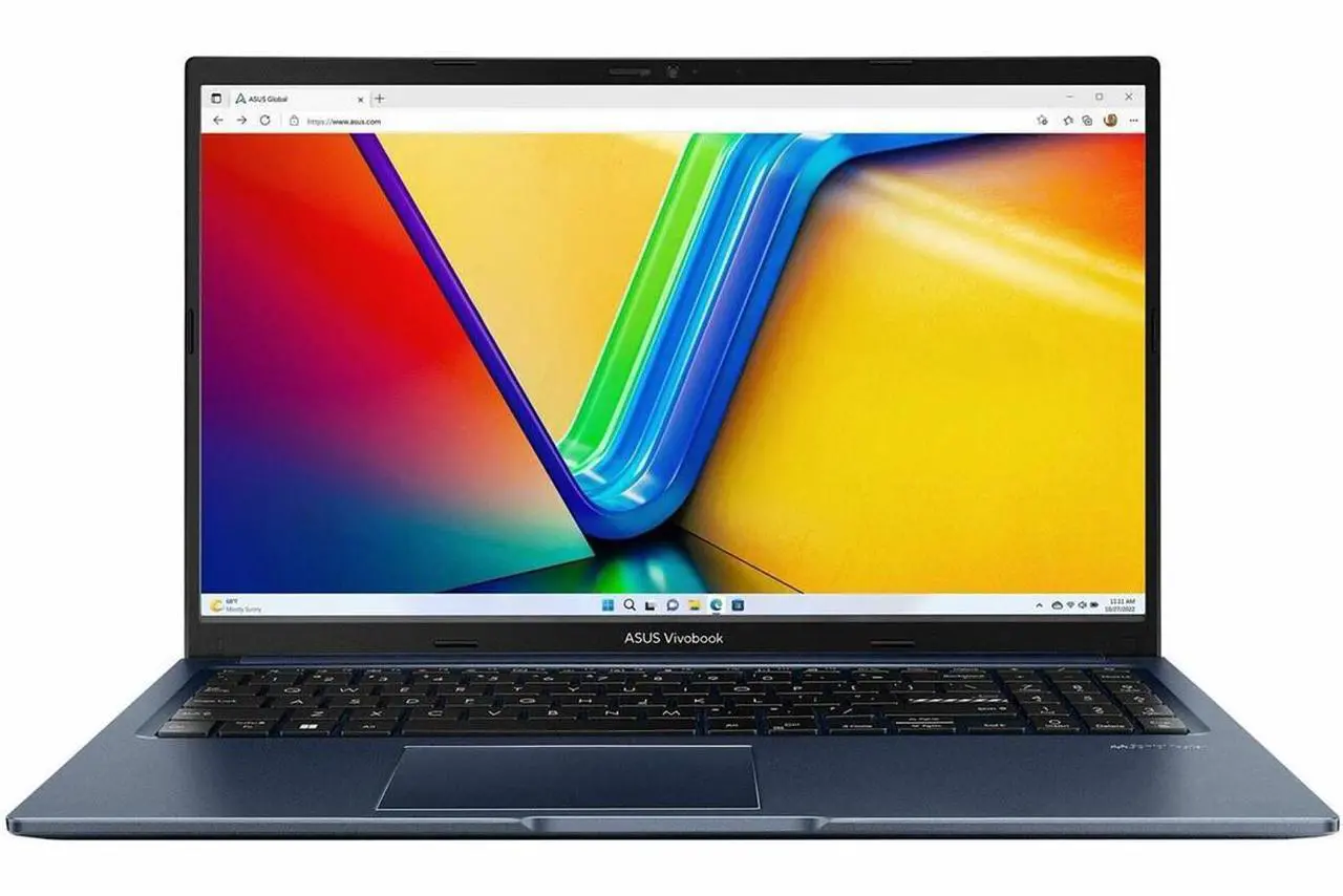 Alt view image 2 of 16 - Asus VivoBook 15 M1502 M1502YA-RS53 15.6" Notebook - Full HD - AMD Ryzen 5 7430U - 8 GB - 512 GB SSD - Quiet Blue - AMD Chip - 1920 x 1080 - Windows 11 Home - AMD Radeon Graphics - NanoEdge