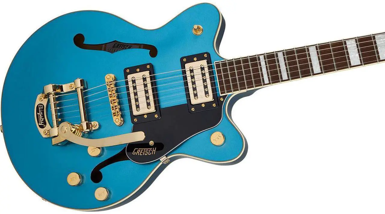 Alt view image 4 of 6 - Gretsch LTD G2655TG Streamliner Series Electric Guitar with Bigsby, Riviera Blue
