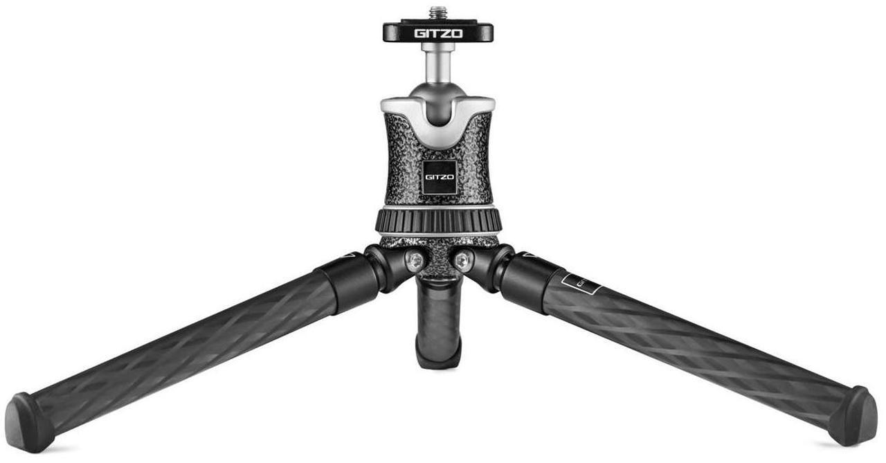 Alt view image 4 of 7 - Gitzo Aluminum Mini Traveler Tabletop Tripod with Ball Head, Noir Decor #GKTBC1