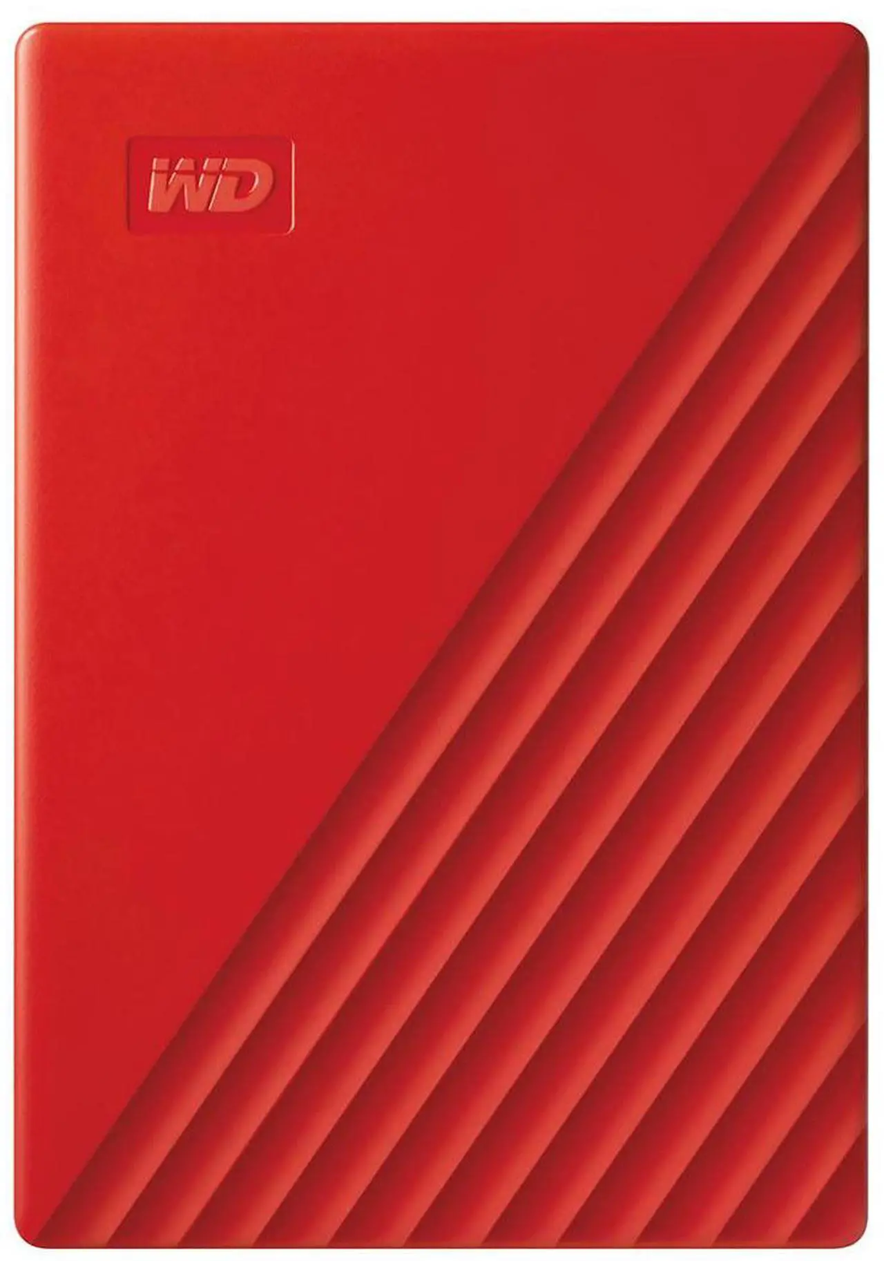 Alt view image 8 of 13 - WD 5TB My Passport Portable Storage USB 3.2 Gen 1 - Red - WDBPKJ0050BRD-WESN
