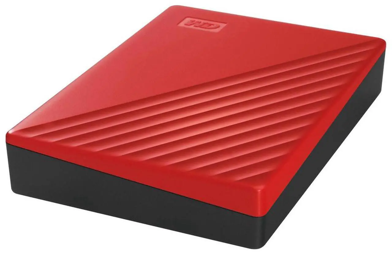 Alt view image 11 of 13 - WD 5TB My Passport Portable Storage USB 3.2 Gen 1 - Red - WDBPKJ0050BRD-WESN