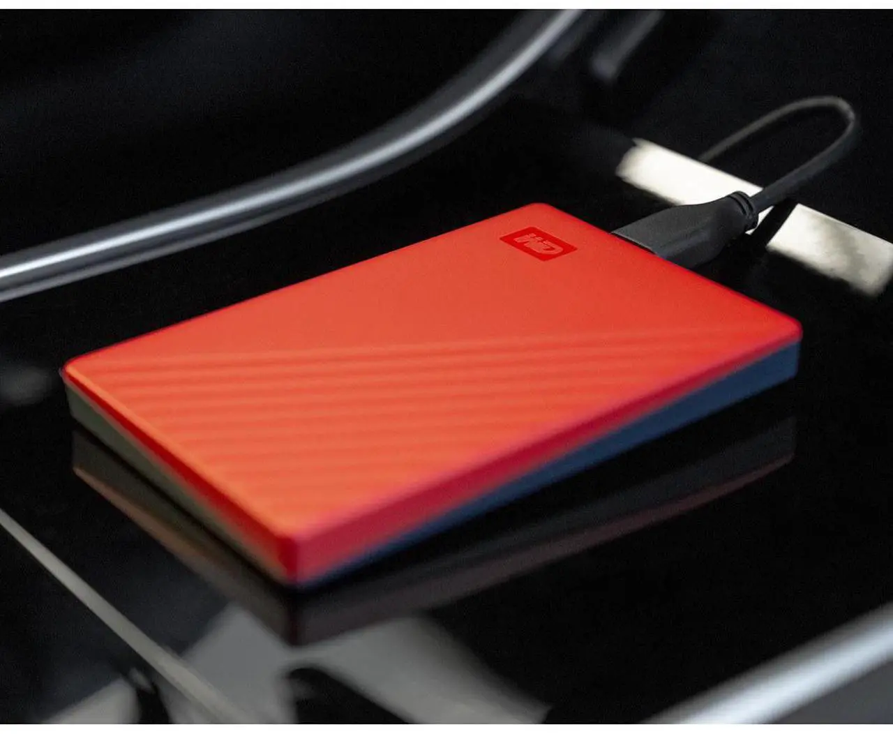 Alt view image 13 of 13 - WD 5TB My Passport Portable Storage USB 3.2 Gen 1 - Red - WDBPKJ0050BRD-WESN