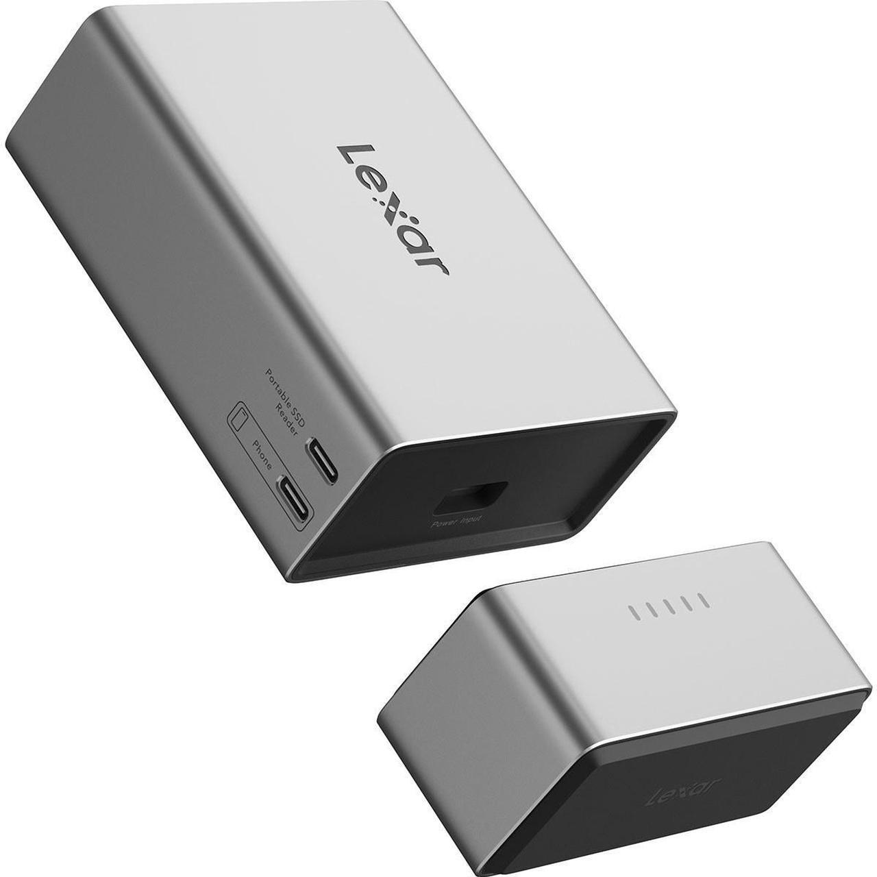 Alt view image 2 of 8 - Lexar Professional Workflow Go Docking Station #LPWF600N-1ANGL