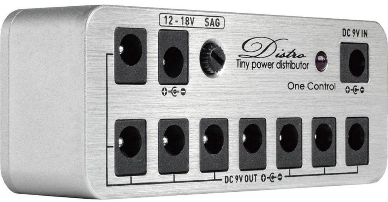 Main image of One Control Distro Micro Power Supply, ShinySilver #OC-PD-SS