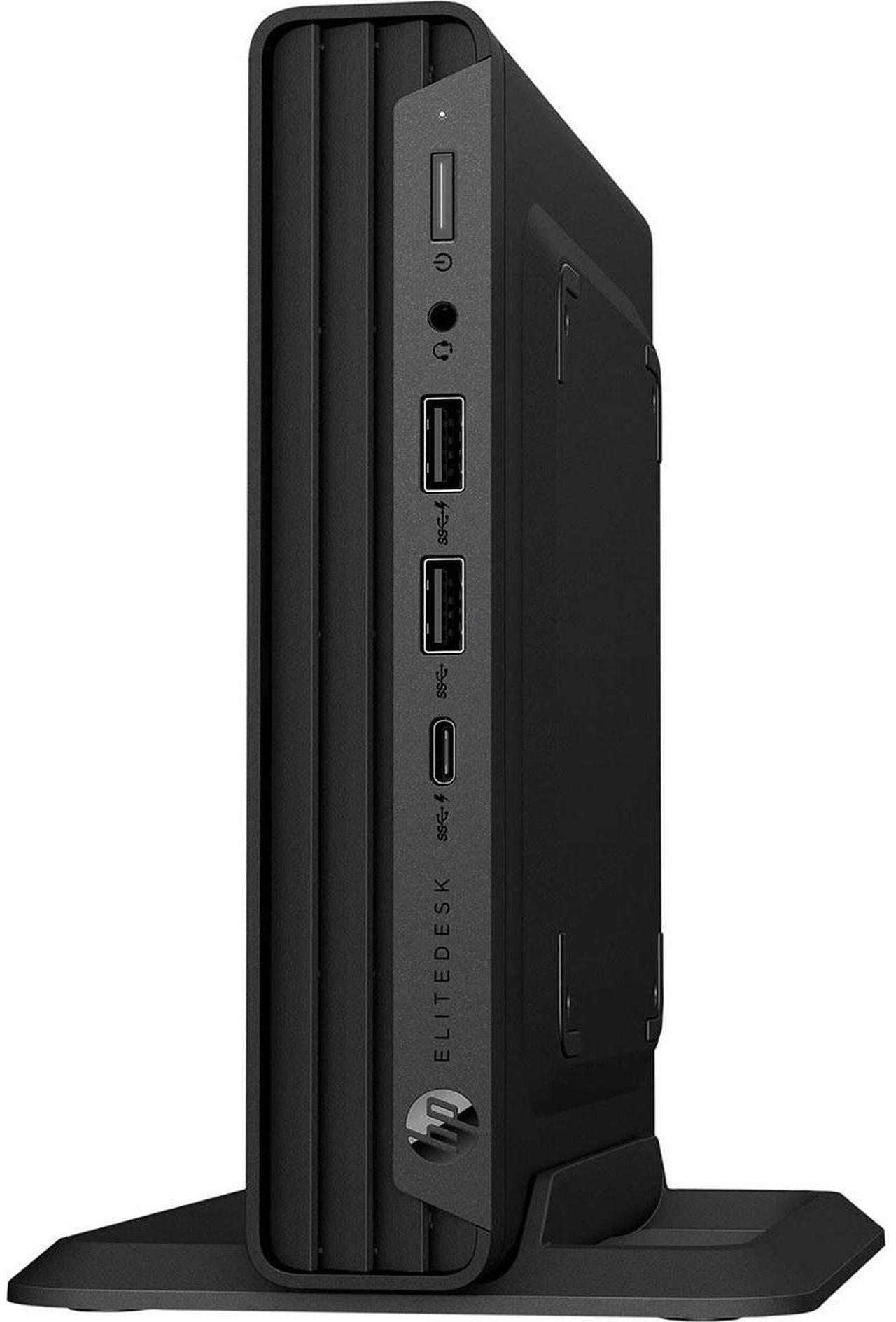 Alt view image 4 of 10 - HP Elite 805 G8 Mini Desktop Computer R5 5650 8GB 256GB SSD W11P A98XTUTABA