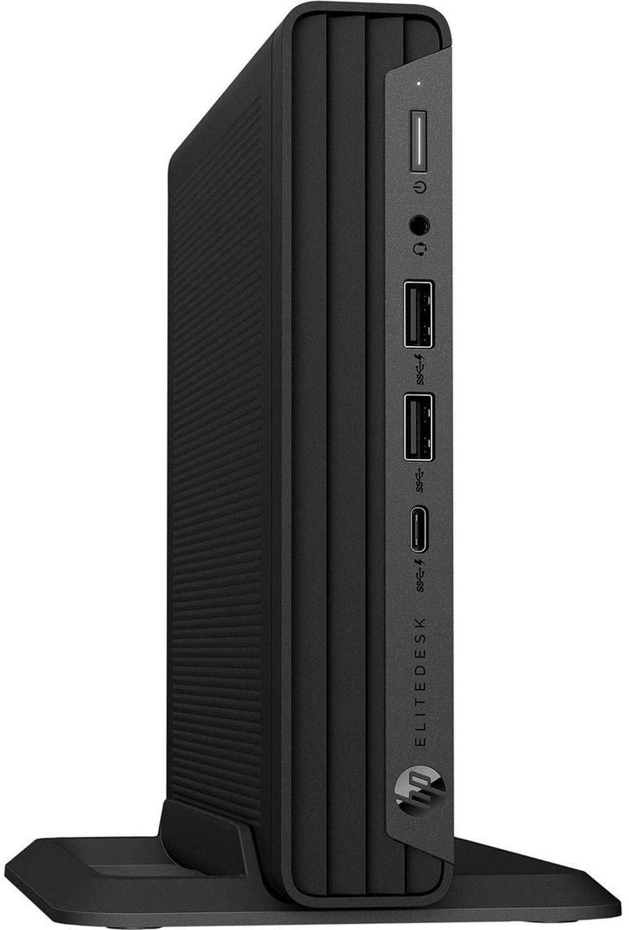 Alt view image 6 of 10 - HP Elite 805 G8 Mini Desktop Computer R5 5650 8GB 256GB SSD W11P A98XTUTABA