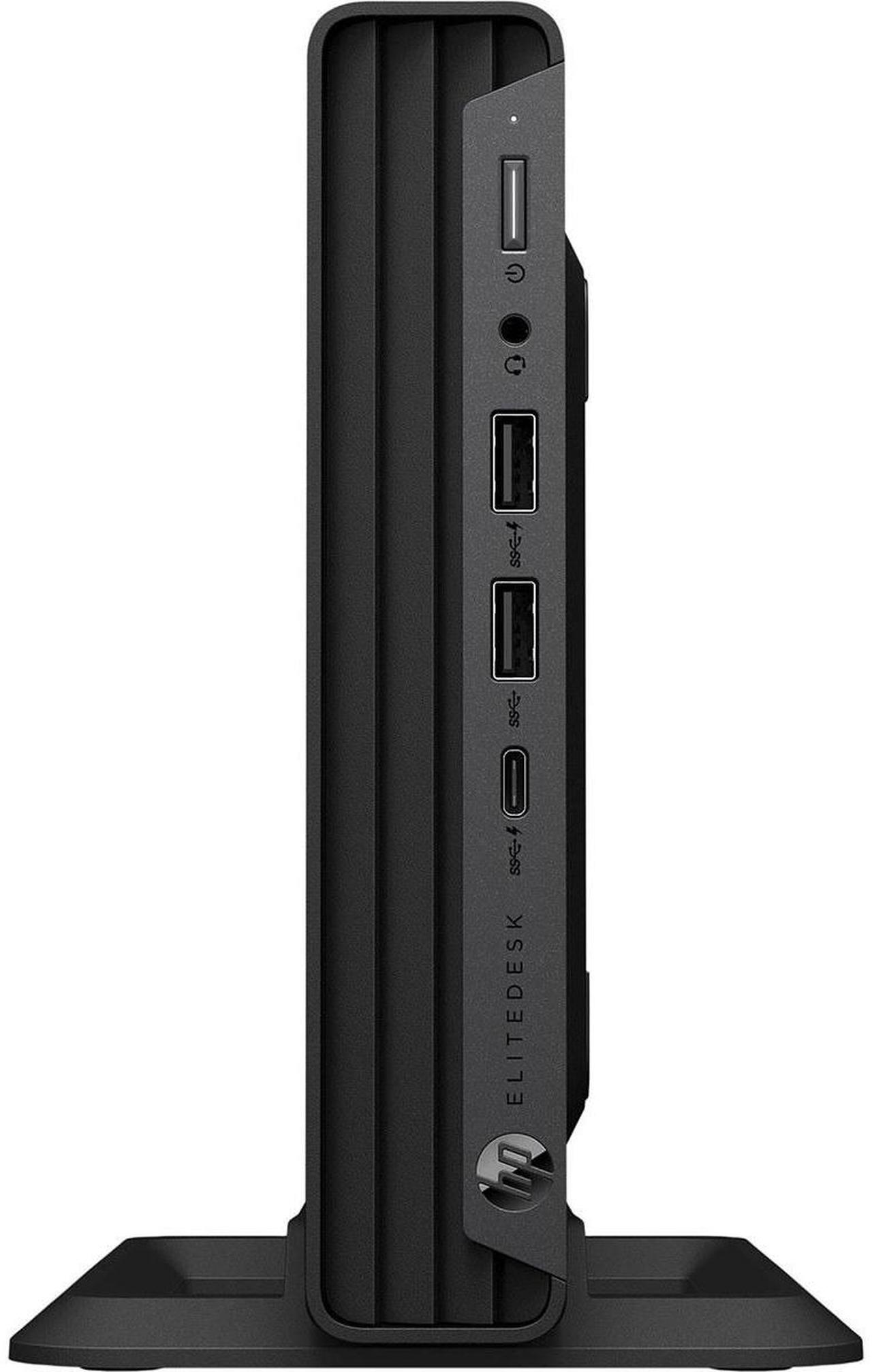 Alt view image 5 of 10 - HP Elite 805 G8 Mini Desktop Computer R5 5650 8GB 256GB SSD W11P A98XTUTABA
