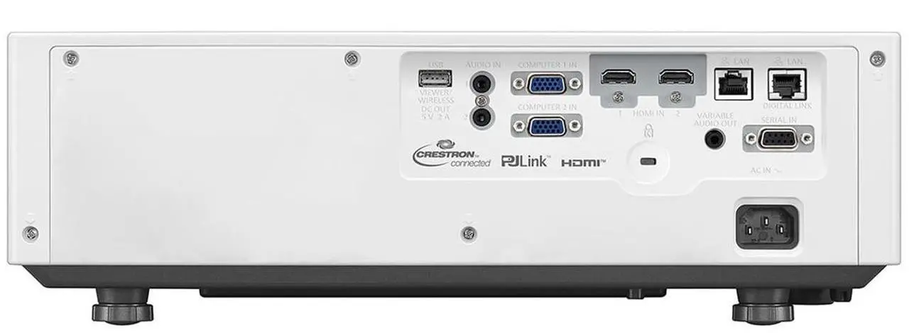 Alt view image 16 of 17 - Panasonic PT-VMZ71 7000lm WUXGA LCD Laser Projector White